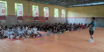 Ratusan Pemain Futsal Muda Tabalong Ikut Seleksi Kejurprov 2024