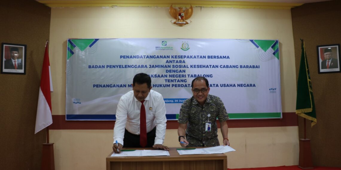 BPJS Kesehatan Cabang Barabai Gandeng Kejaksaan Tabalong Tagih Tunggakan Iuran Perusahaan