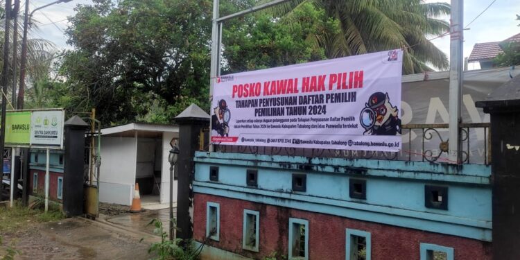 Kawal Hak Pilih Warga Tabalong, Bawaslu Dirikan Posko