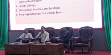 Ratusan Penggiat Olahraga Tabalong Terima Penyuluhan Hukum Keolahragaan