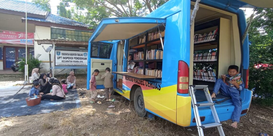 Minggu Ceria Dipersip Tabalong Membantu Anak Berimajinasi dan Berkreativitas