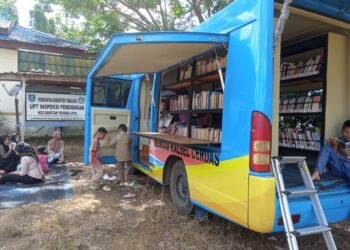 Minggu Ceria Dipersip Tabalong Membantu Anak Berimajinasi dan Berkreativitas