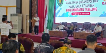 Tak Ingin Bermasalah, Koni Tabalong Beri Cabor Bimtek Keuangan