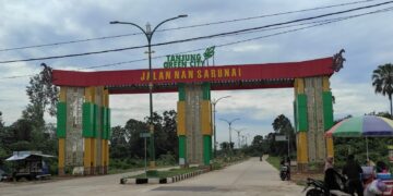 PJU Jalan Nan Sarunai Sudah Ada yang Rusak