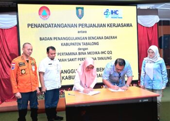 Layanan Kesehatan Saat Bencana, BPBD Tabalong Teken MoU Dengan RSPT