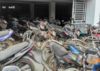 Ratusan “Motor Tua” Plat Merah Tabalong Segera Dilelang