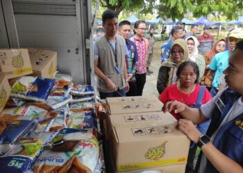 Pangan Murah Dinas Ketahanan Pangan Tabalong Ramai Diserbu Warga