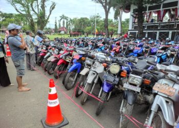 Lelang “Motor Tua” Pemkab Tabalong Harga Kisaran Rp 700 Ribu