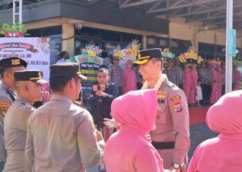 Kembali Bertugas di Tabalong, Wahyu Ismoyo Jabat Kapolres