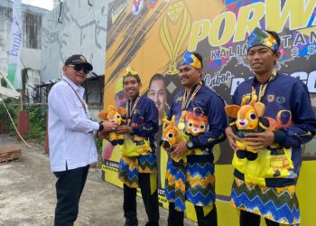 Tiga Jurnalis Tabalong Sumbangkan Medali Emas di Cabor Balogo