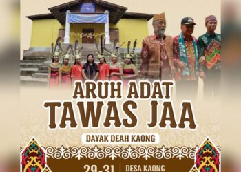 Besok, Desa Kaong Gelar Aruh Adat “Tawas Jaa”
