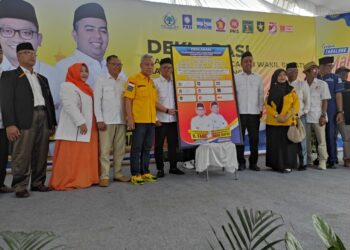 Deklarasi, Tim Pendukung H Fani dan Habib Taufan Tandatangani Ikrar