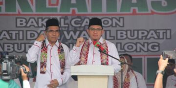 Deklarasi Pasangan H Marlan dan H Murjani Nyatakan Siap Makmurkan Tabalong