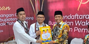 Berkas Dinyatakan Lengkap, Pasangan H Fani dan Habib Taufan Sah Ikut Pilkada Tabalong