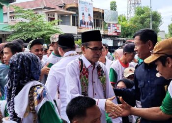 Simpatisan Pasangan Ma’mur Membludak Hadiri Deklarasi