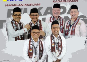 Tiga Paslon Bupati dan Wakil Bupati Tabalong Jalani Pemeriksaan kesehatan di Banjarmasin
