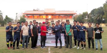 Hariang Tumbang, Muara Uya Raih Trofi dan Uang Pembinaan dari PSSI Tabalong