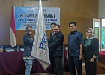 Gusti Mulyadi Kembali Jabat Ketua Peradi Banua Anam