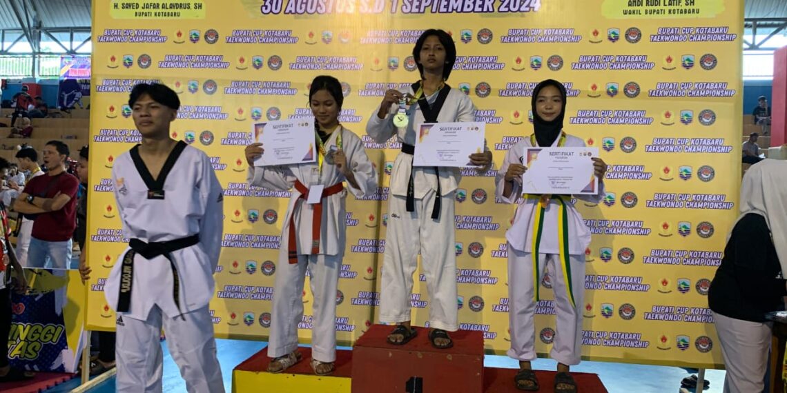 Atlet Taekwondo Tabalong Raih Puluhan Medali di Bupati Cup Kotabaru