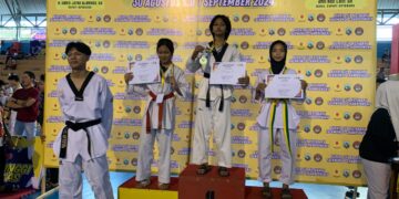 Atlet Taekwondo Tabalong Raih Puluhan Medali di Bupati Cup Kotabaru