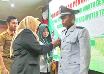 Faturahman Jabat Kades PAW Desa Banyu Tajun