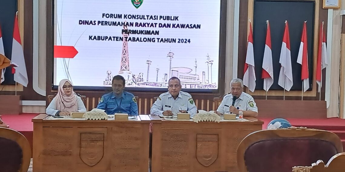PSU Topik Menonjol dalam Konsultasi Publik Disperkim Tabalong