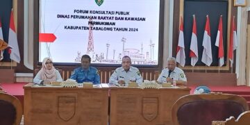 PSU Topik Menonjol dalam Konsultasi Publik Disperkim Tabalong