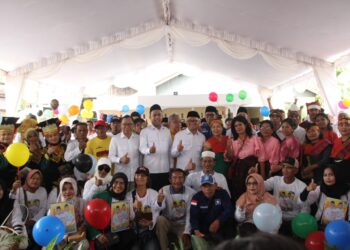 Rumah Bersama Tabalong Smart Gelar Nobar “Cabut” Nomor Urut Paslon Bupati