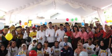 Rumah Bersama Tabalong Smart Gelar Nobar “Cabut” Nomor Urut Paslon Bupati