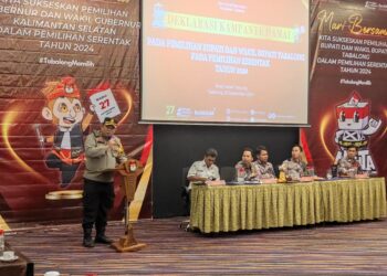 Polres Tabalong Pinta Paslon Bupati Jaga Persatuan