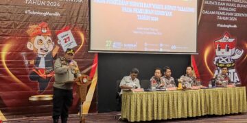 Polres Tabalong Pinta Paslon Bupati Jaga Persatuan