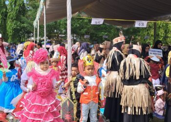 Ribuan Anak Paud Meriahkan HAN di Tabalong