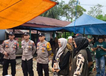 Polres Tabalong Amankan Kampanye Paslon Bupati