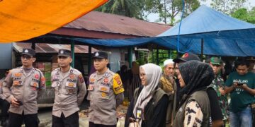 Polres Tabalong Amankan Kampanye Paslon Bupati