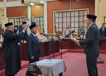 Rahmadi Jadi Pengganti Habib Taufan Duduk di DPRD Tabalong.