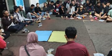 H Fani-Habib Taufan Nongkrong Dengarkan Curhatan Anak Muda Tabalong