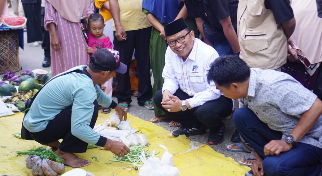 Pedagang Pasar Habau Antusias Respon Program Bantuan Modal 0 Persen Bunga dari H Fani