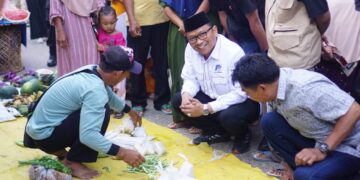 Pedagang Pasar Habau Antusias Respon Program Bantuan Modal 0 Persen Bunga dari H Fani