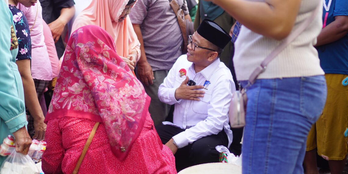 H Fani Sambangi Pasar Bilas, Warga Sampaikan Harapan  Pengembangan Potensi Desa