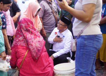 H Fani Sambangi Pasar Bilas, Warga Sampaikan Harapan  Pengembangan Potensi Desa