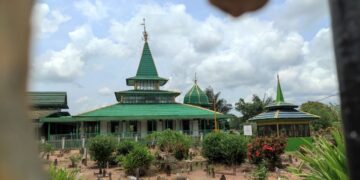 Kunjungan Meningkat, Parkir Masjid Pusaka Banua Lawas Diperlebar