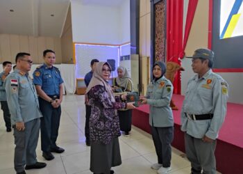 Puluhan Satlinmas se-Tabalong Dibekali Pelatihan