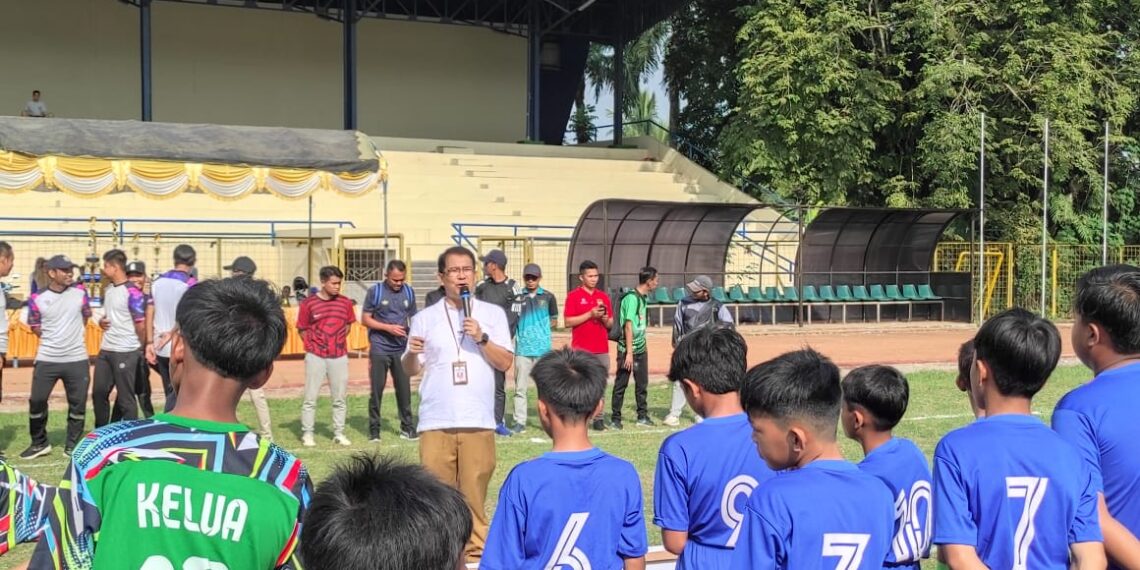 Ratusan Pelajar SD Ikuti Kejuaraan Mini Soccer Disdikbud Tabalong