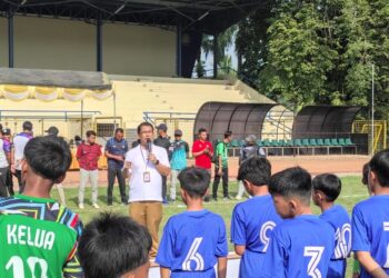 Ratusan Pelajar SD Ikuti Kejuaraan Mini Soccer Disdikbud Tabalong