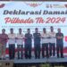Tiga Paslon Bupati Tabalong Deklarasi Damai Pilkada 2024