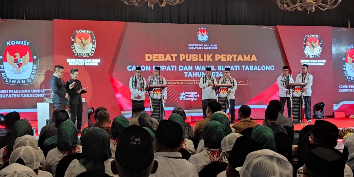 Debat Perdana Calon Bupati Tabalong, KPU: Masyarakat Bisa Menilai