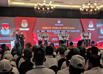 Debat Perdana Calon Bupati Tabalong, KPU: Masyarakat Bisa Menilai