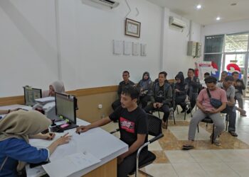 Pastikan Kondisi Prima Jelang Pencoblosan, Jajaran Bawaslu Tabalong Jalani MCU