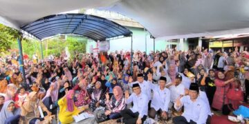 Di Sambut Antusias, Kedatangan H Fani ke Kambitin Raya Sudah Ditunggu-tunggu Warga