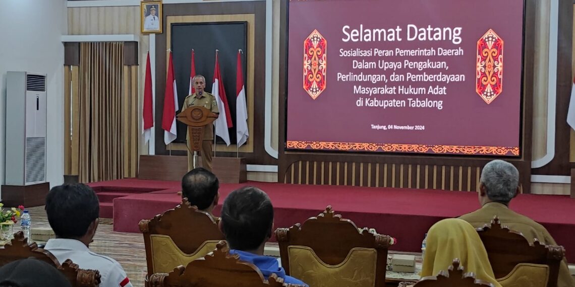Perkuat Regulasi Masyarakat Adat, Pemkab Tabalong Gelar Sosialisasi